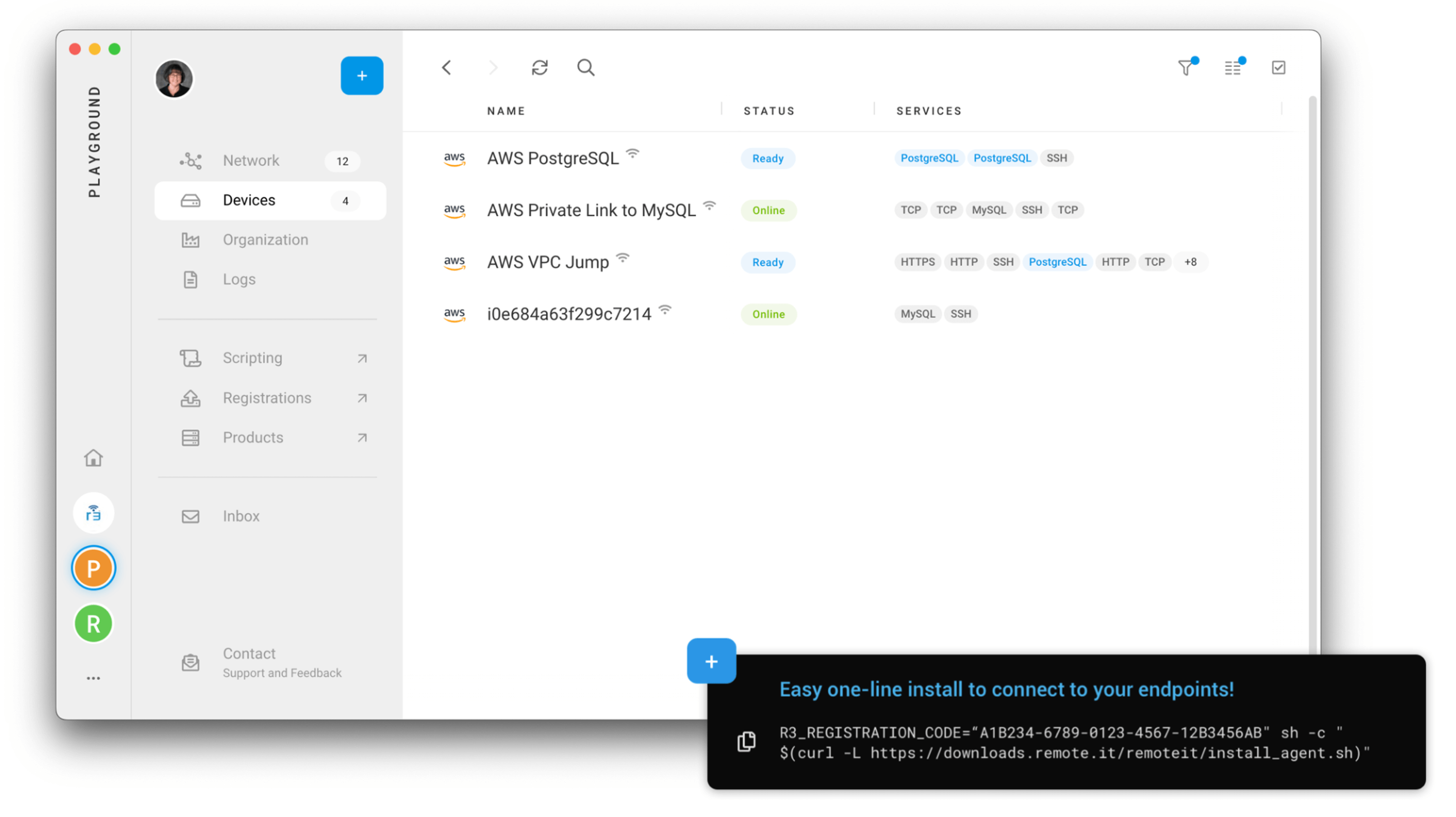 Access AWS resources with Remote.It