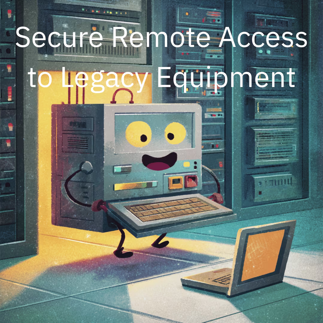 Access legacy equipment securely without VPNs or public IPs. Remote.It enables zero-config, encrypted remote access — even behind firewalls or CG-NAT.
