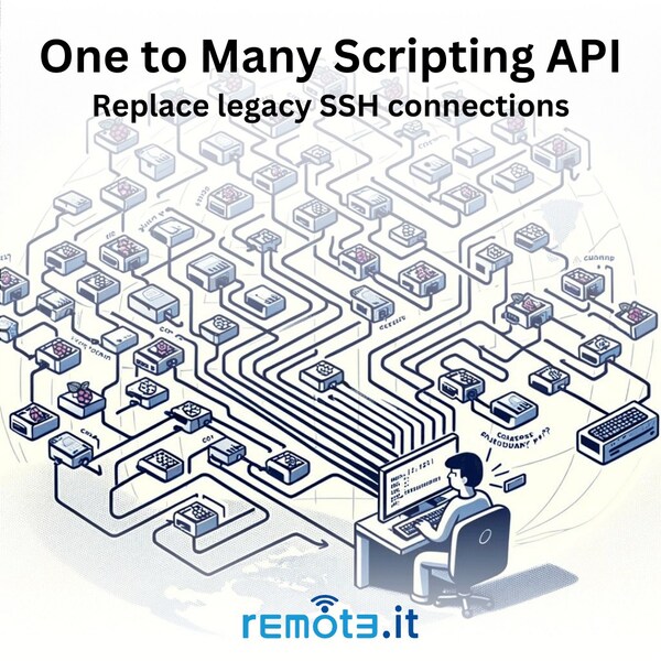 Remote.It launches their single API solution for IoT fleet management; customers can now manage their entire fleet without logging into each individual device.