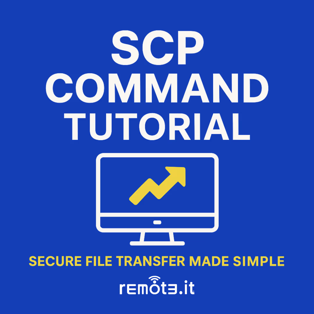 Learn how to use the SCP command for secure file transfers — plus how Remote.It lets you SCP into devices without firewall changes or public IPs.