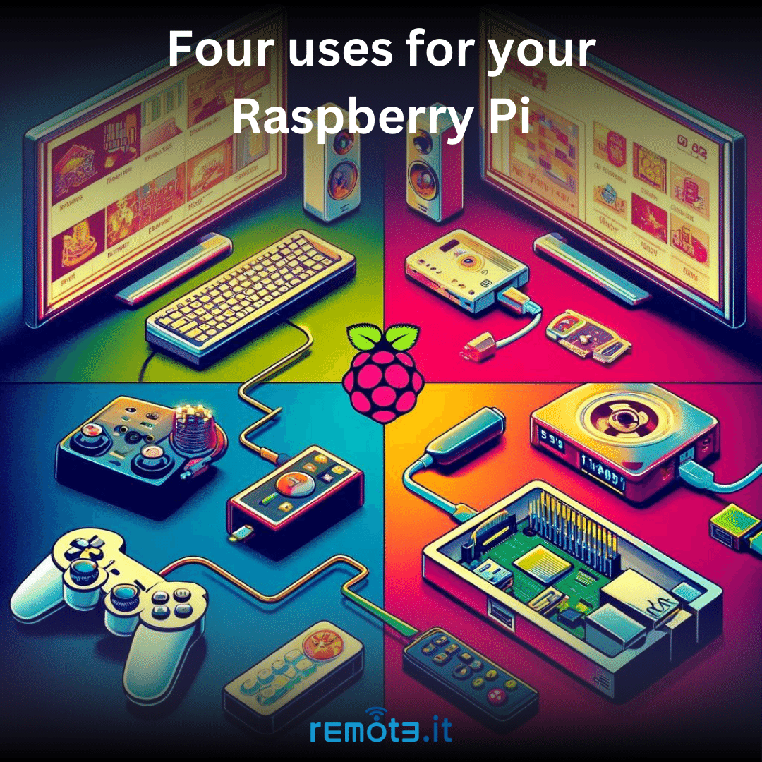 Revitalize your unused Raspberry Pi. Media Center, Retro Gaming Console, Smart Home Hub, and Remote.It Jumpbox.