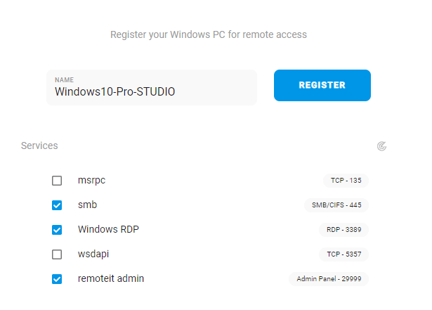 Enable RDP without opening any ports. Remove security risks. Connect via RDP.